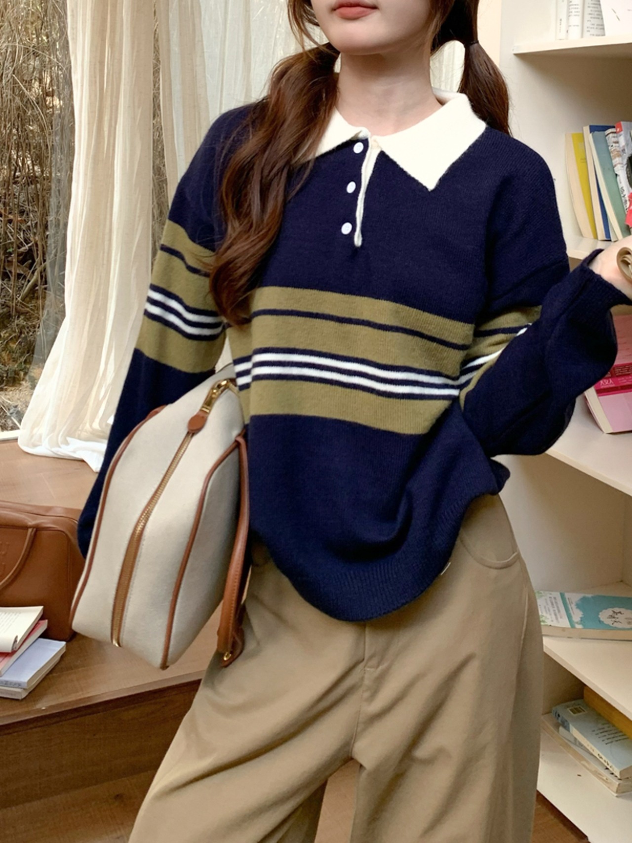 ルーズニットセーター LK1750