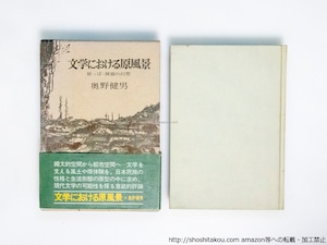 文学における原風景　原っぱ・洞窟の幻想　初函帯　/　奥野健男　　[38478][良好]