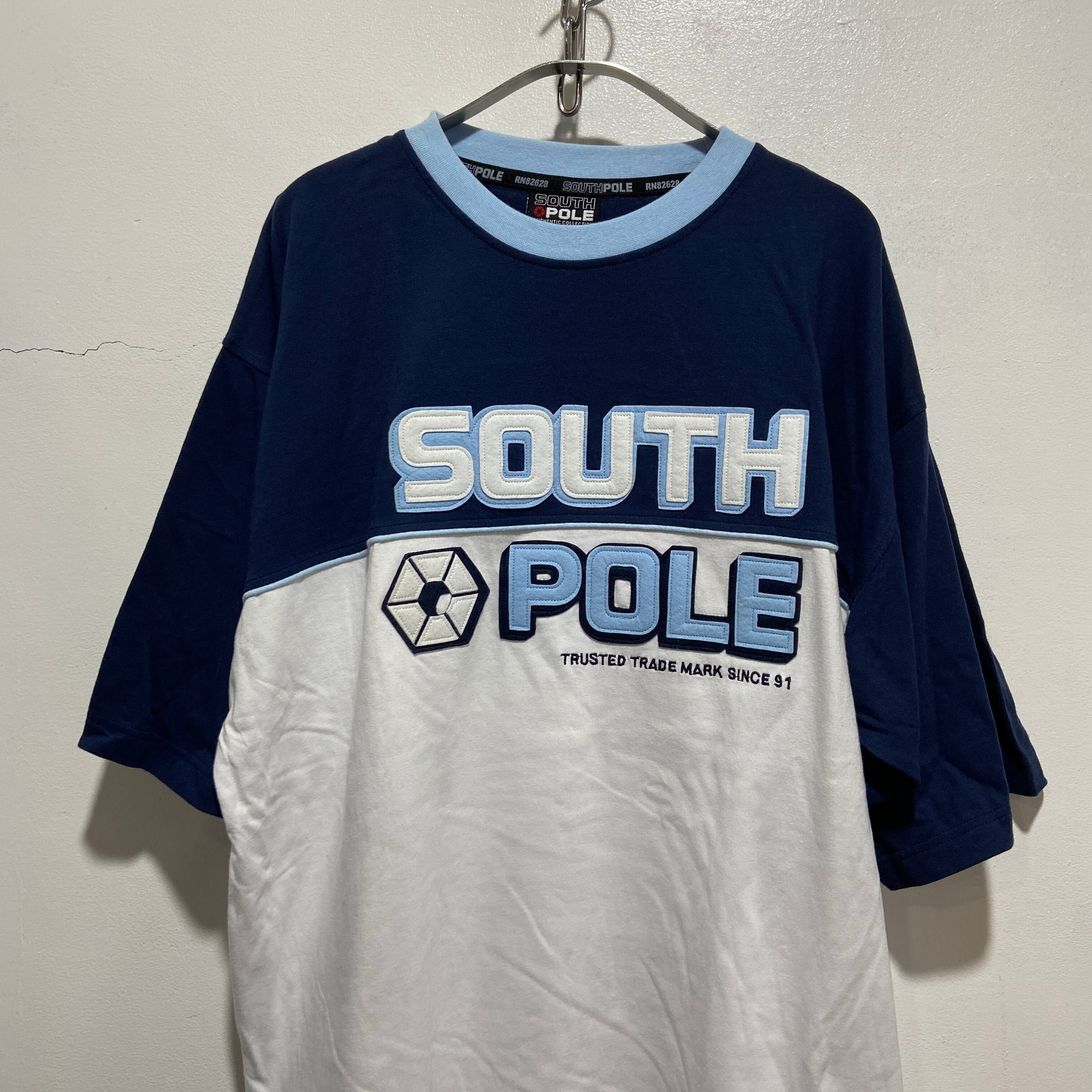 『送料無料』新品タグ付き　SOUTHPOLE サウスポール　ワッペンロゴTシャツ　XL | 古着屋 Uan powered by BASE
