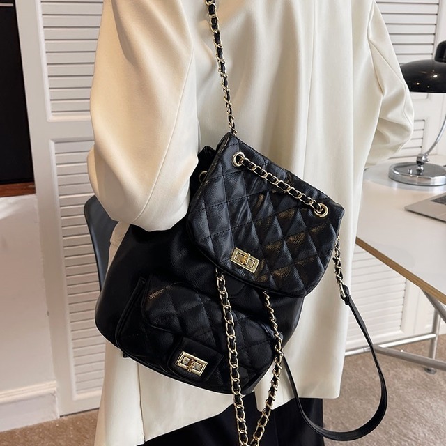 全3色/Quilting chain backpack　M1098