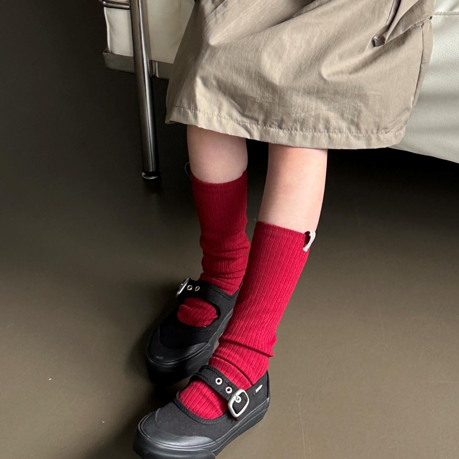 «Sold out»«ジュニアサイズあり»«elly molly» エリーソックス 3colors