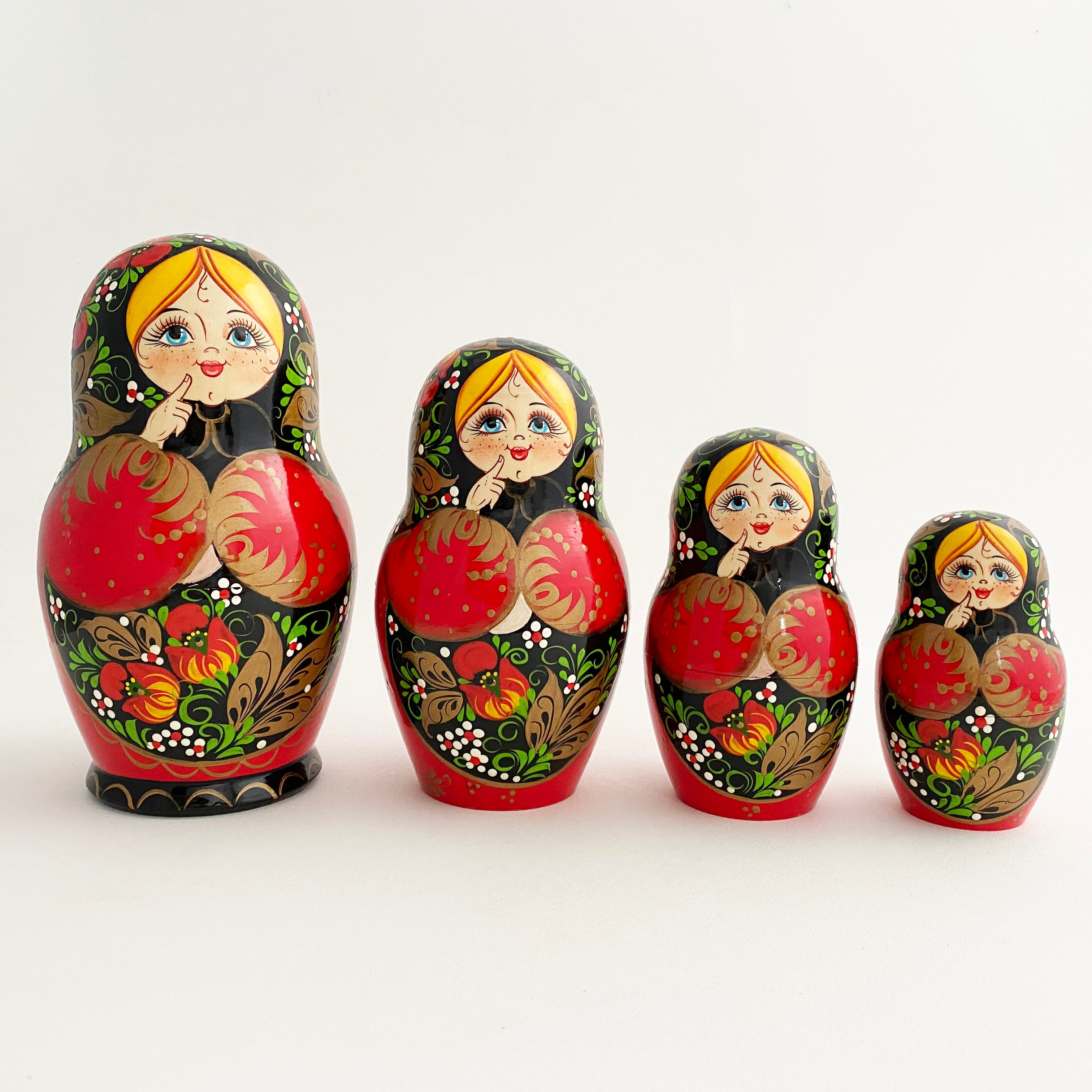 キーロフ産マトリョーシカ/もの想い10個組