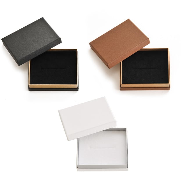 【印籠】根付セット　箱付き ジュエリーギフトボックス M 印籠型 スポンジ付 90×72×30mm 1個