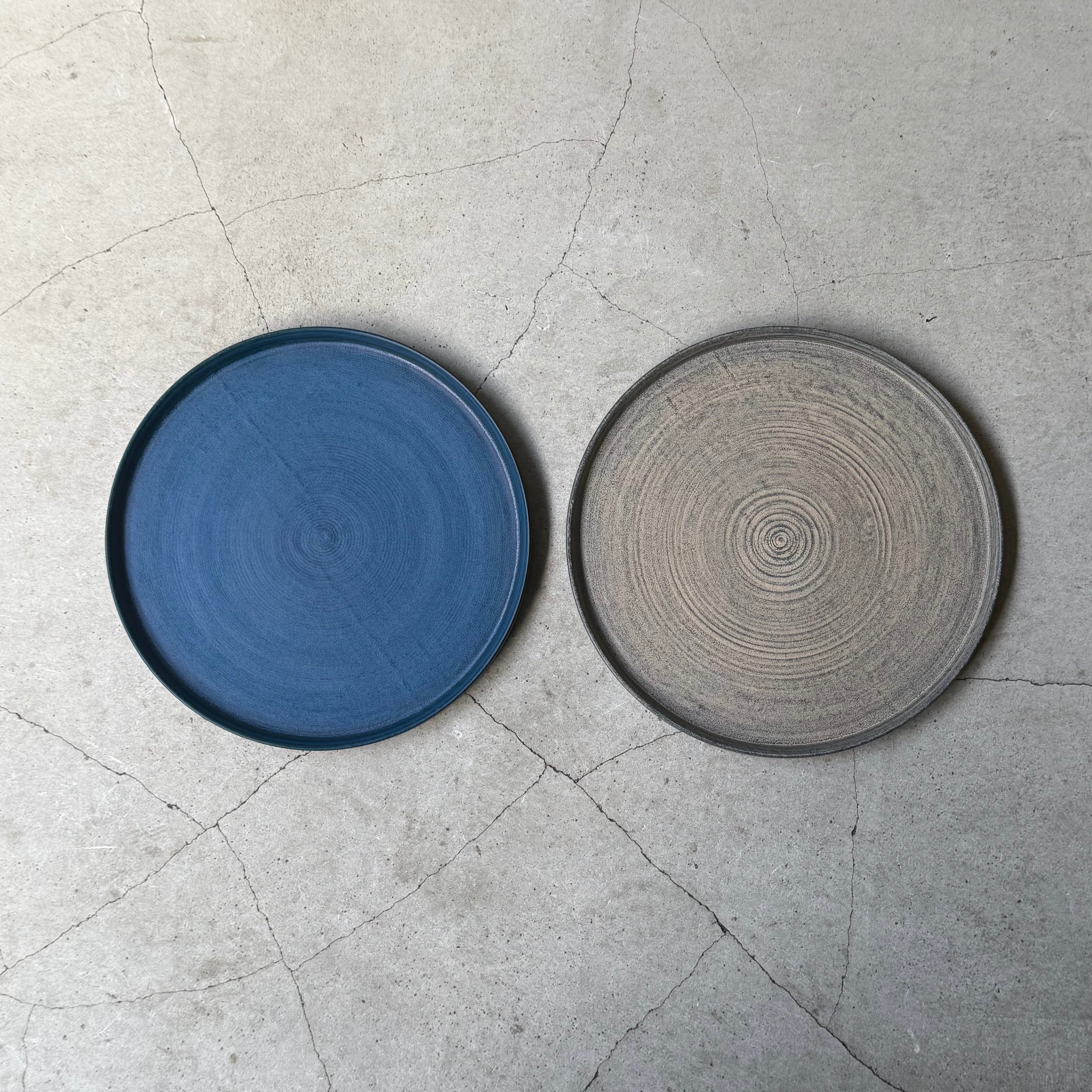 城﨑月甫 切立九寸盆 | gallery 一白