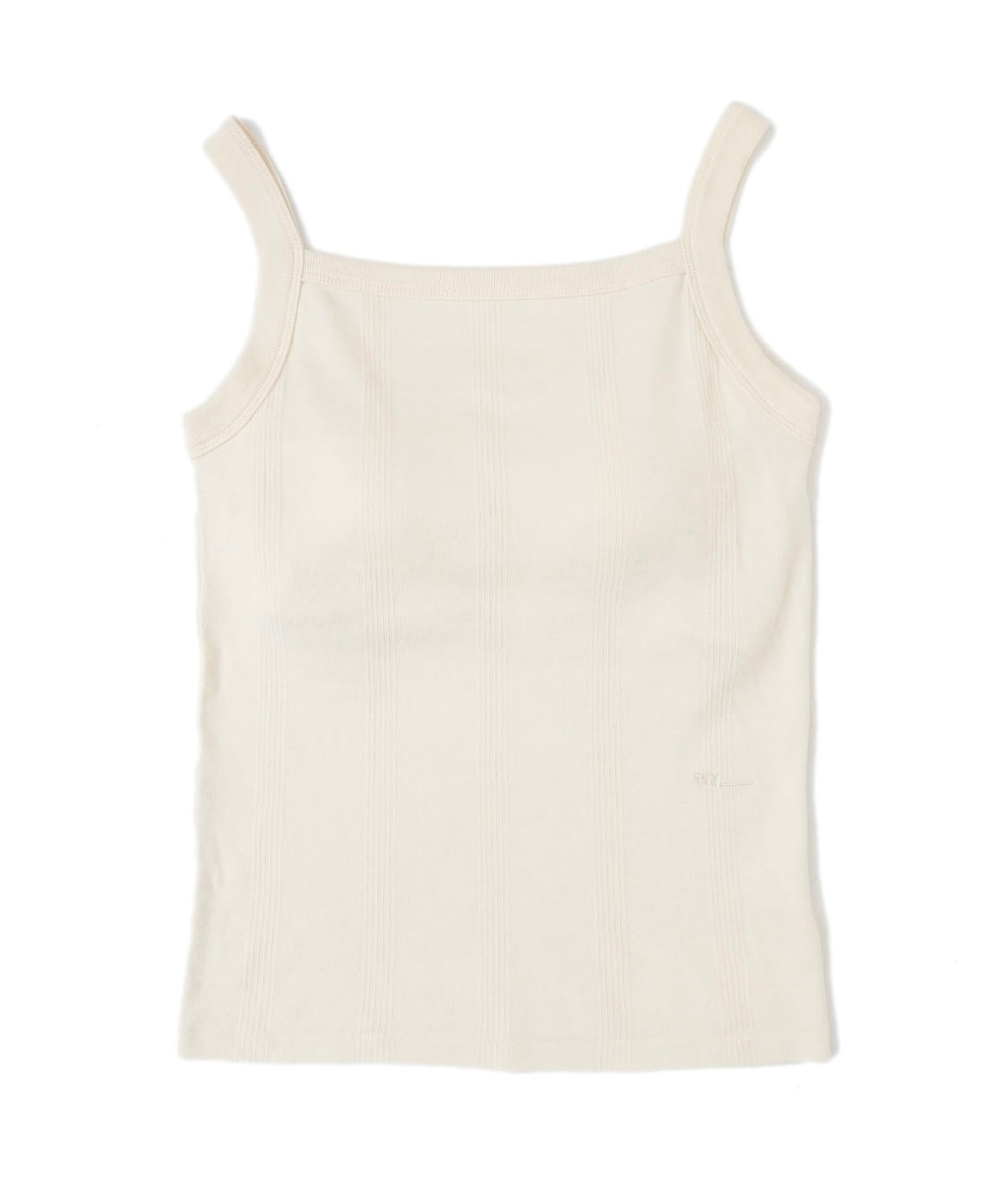 MY/241ー61108/ miller×my SQUARE CAMISOLE (IVORY)