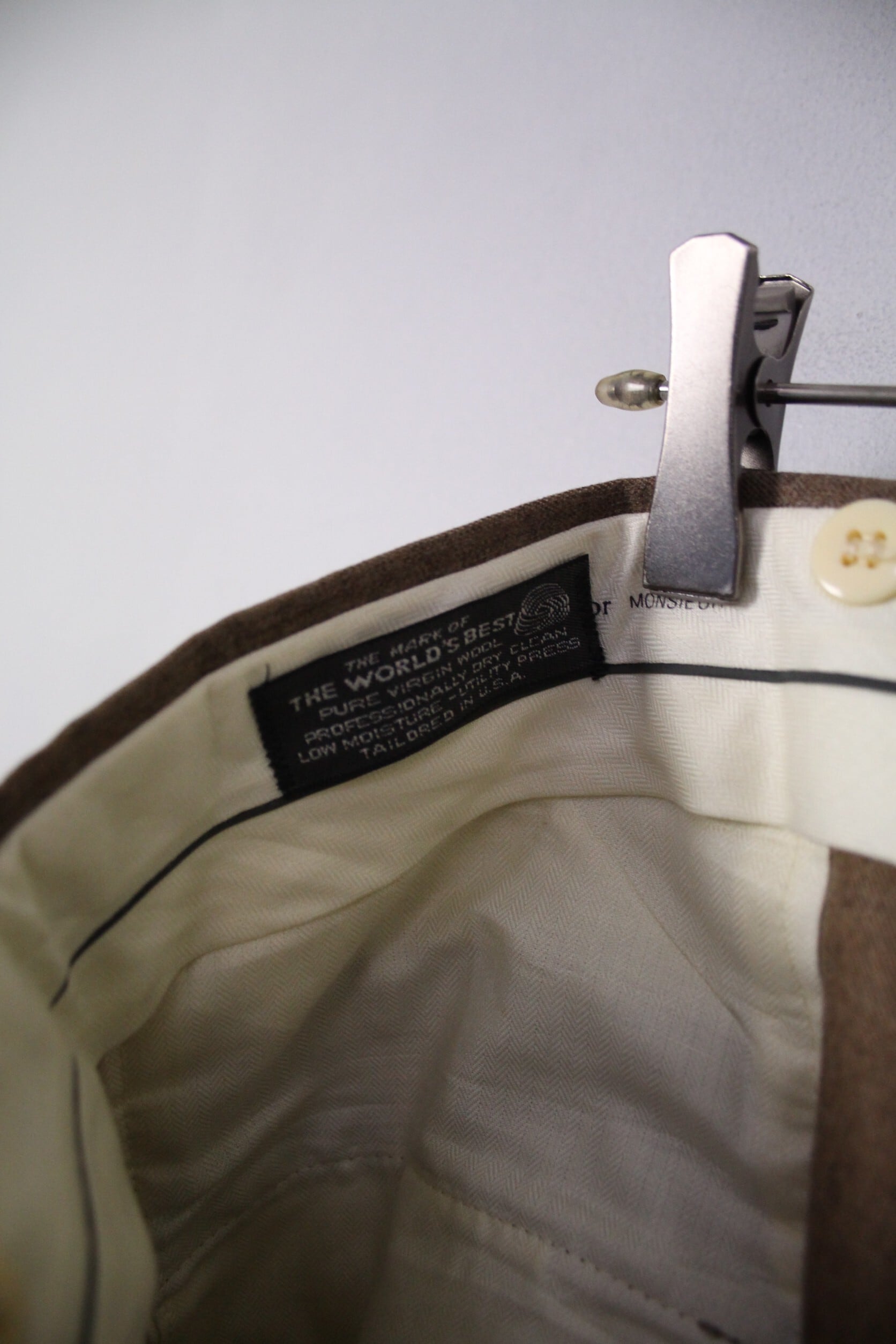 70~90's vintage Christian Dior 2タックワイドスラックス made 70~90's vintage Christian Dior 2タックワイドスラックス made