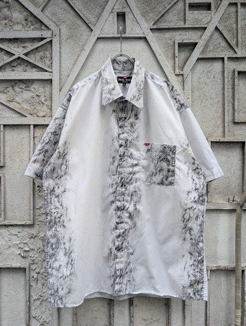 "DIESEL" design S/S shirt