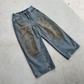 ダーティフェード ワイドデニム【sug41】