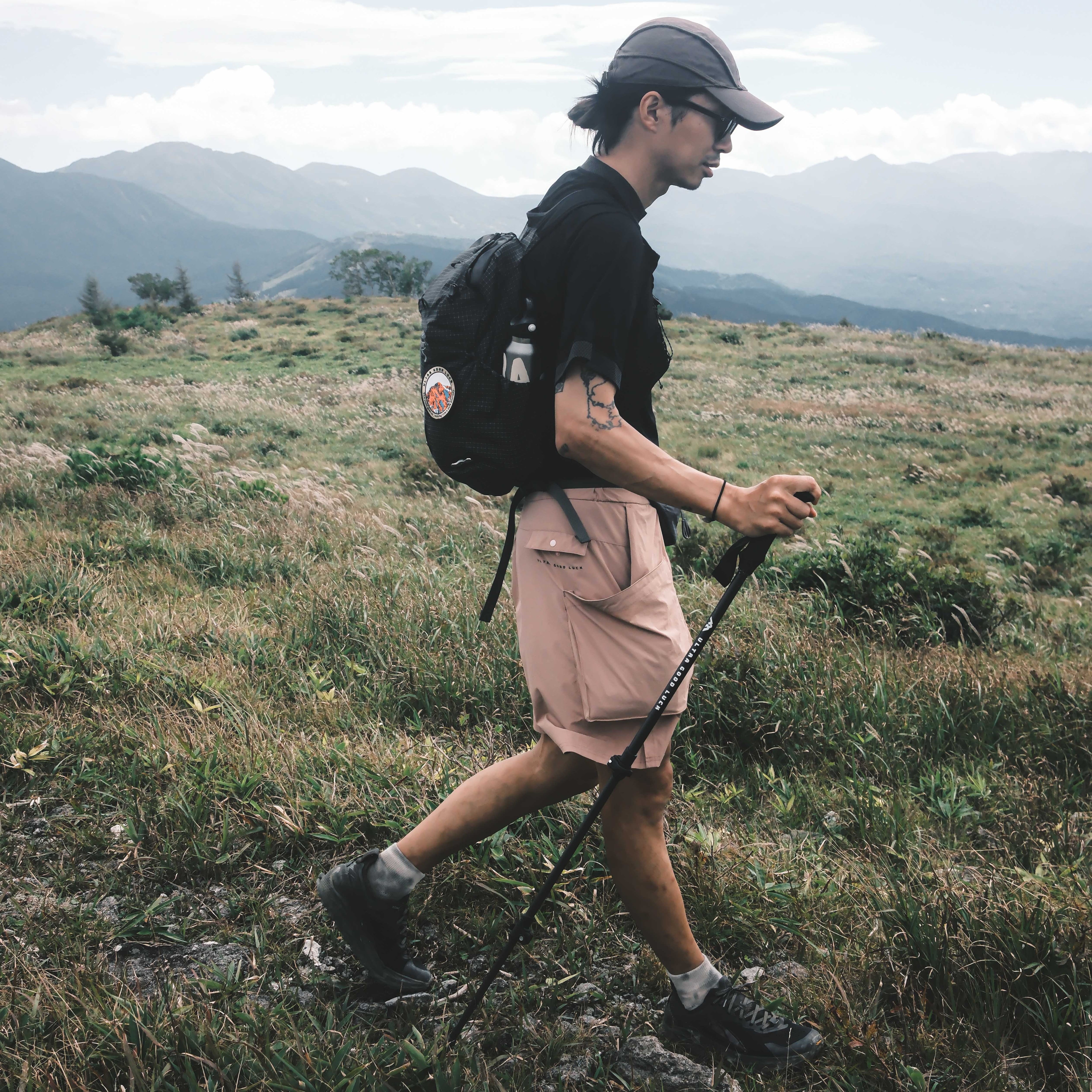 ultra good luck RID SHELL SHORTS Sサイズ