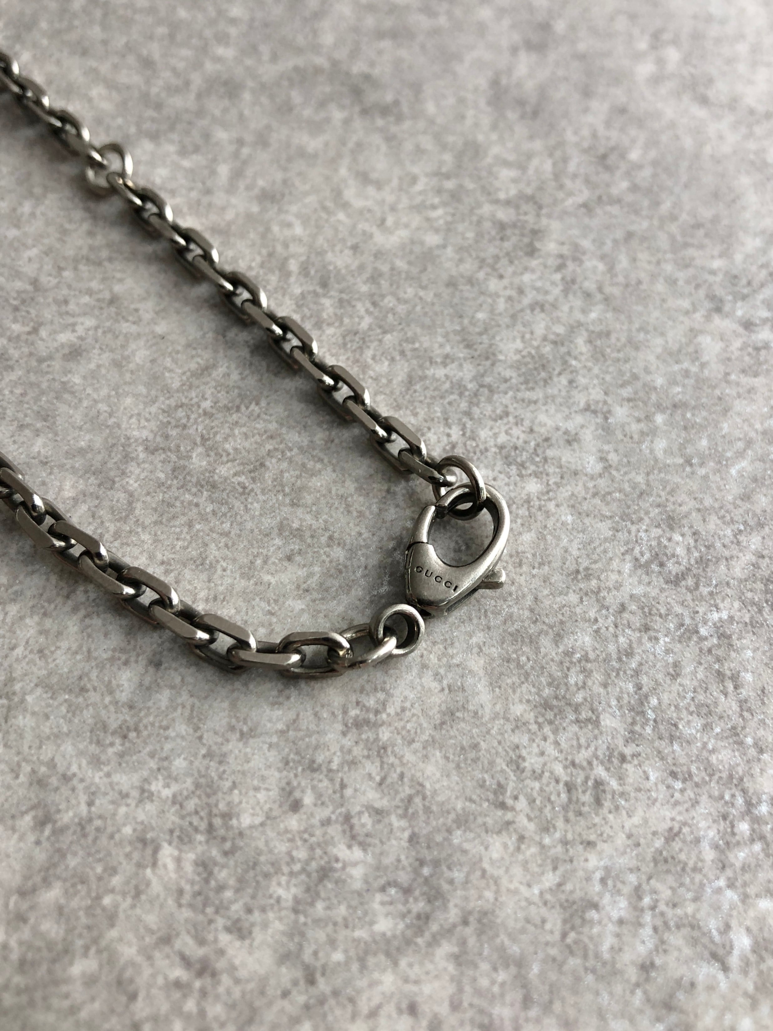 GUCCI グッチ ネックレス シルバー GG 925 イナズマ vintage