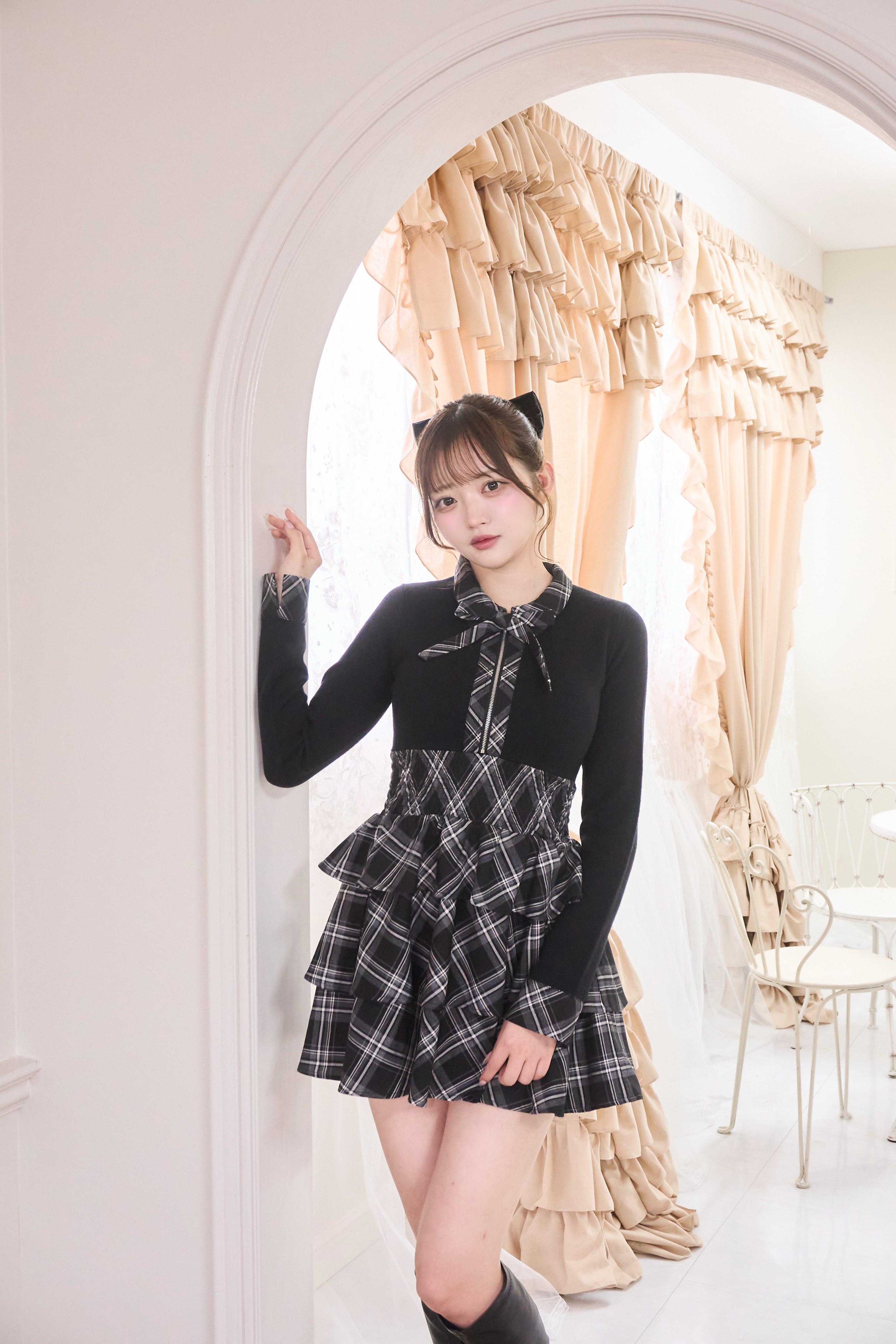 papillonner check tiered op