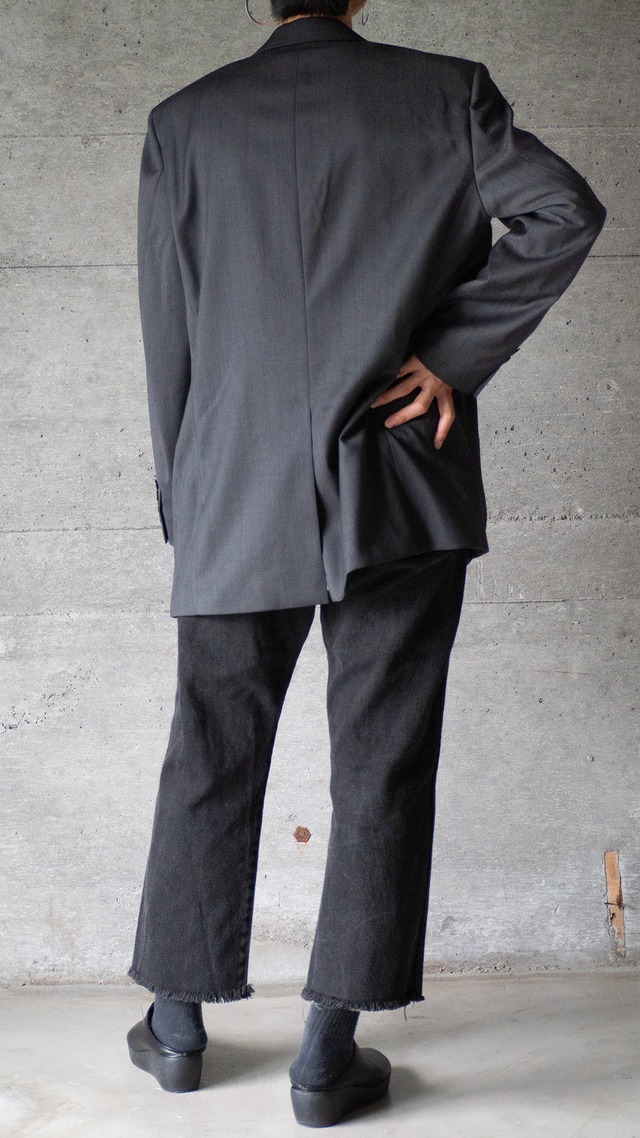 "FARIANI" 1990s Wool tailored jacket