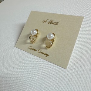 クォーツパールピアス