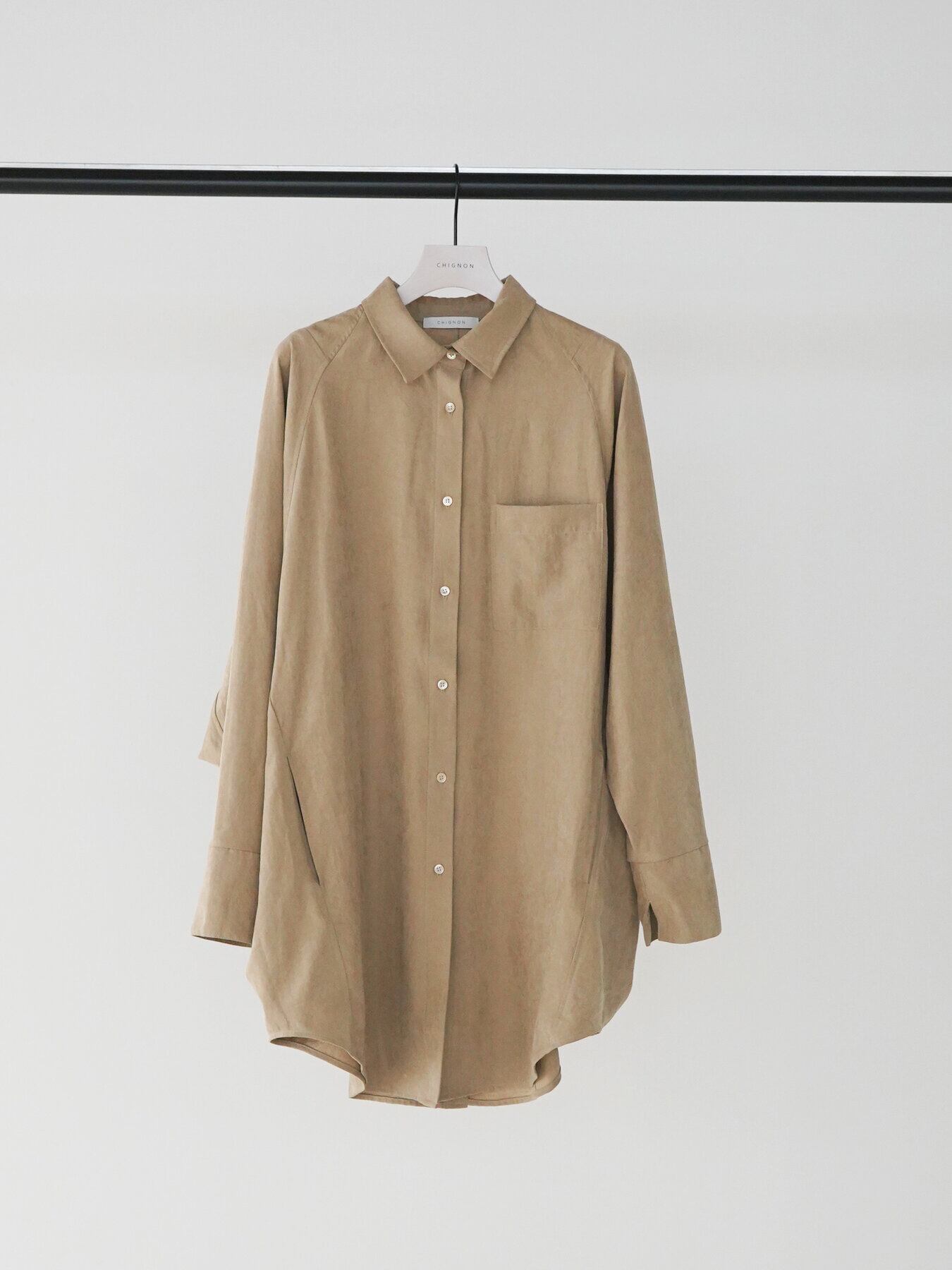 【9/下旬〜10/上旬入荷次第お届けのご予約】CHIGNON/シニヨン ダブルカフスロングSH 1565-322KK F