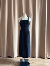 MADE IN JAPAN pinstripe suspenders dress-5220-4