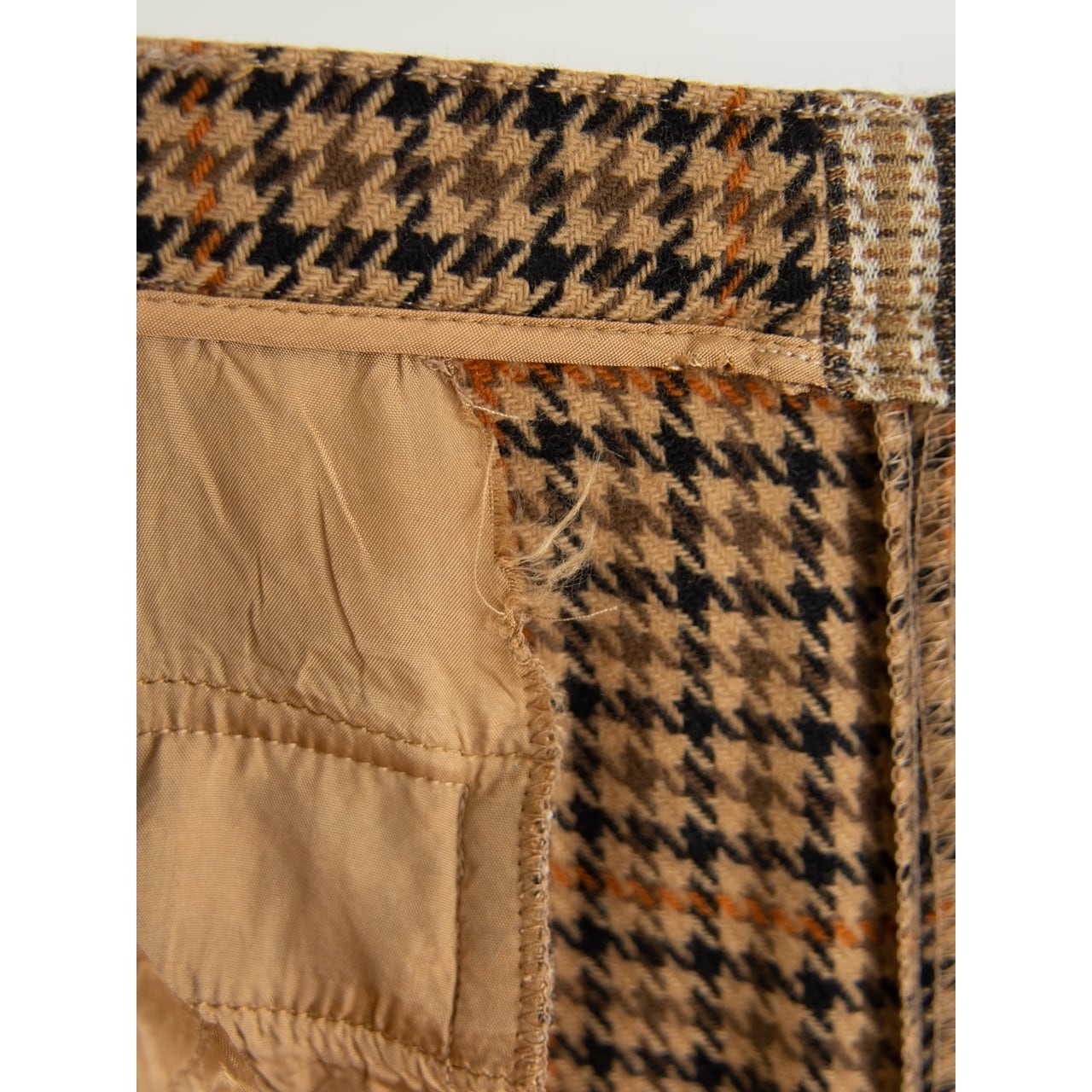 【McDavid】Made in West Germany Wool-Cashmere 2tuck Check Pants(西ドイツ製 ウールカシミヤツータックチェックパンツ)