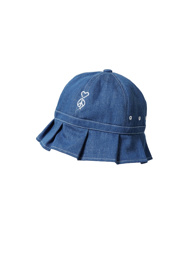 Sasquatchfabrix. / TUCK BRIM DENIM HAT(INDIGO BLUE)