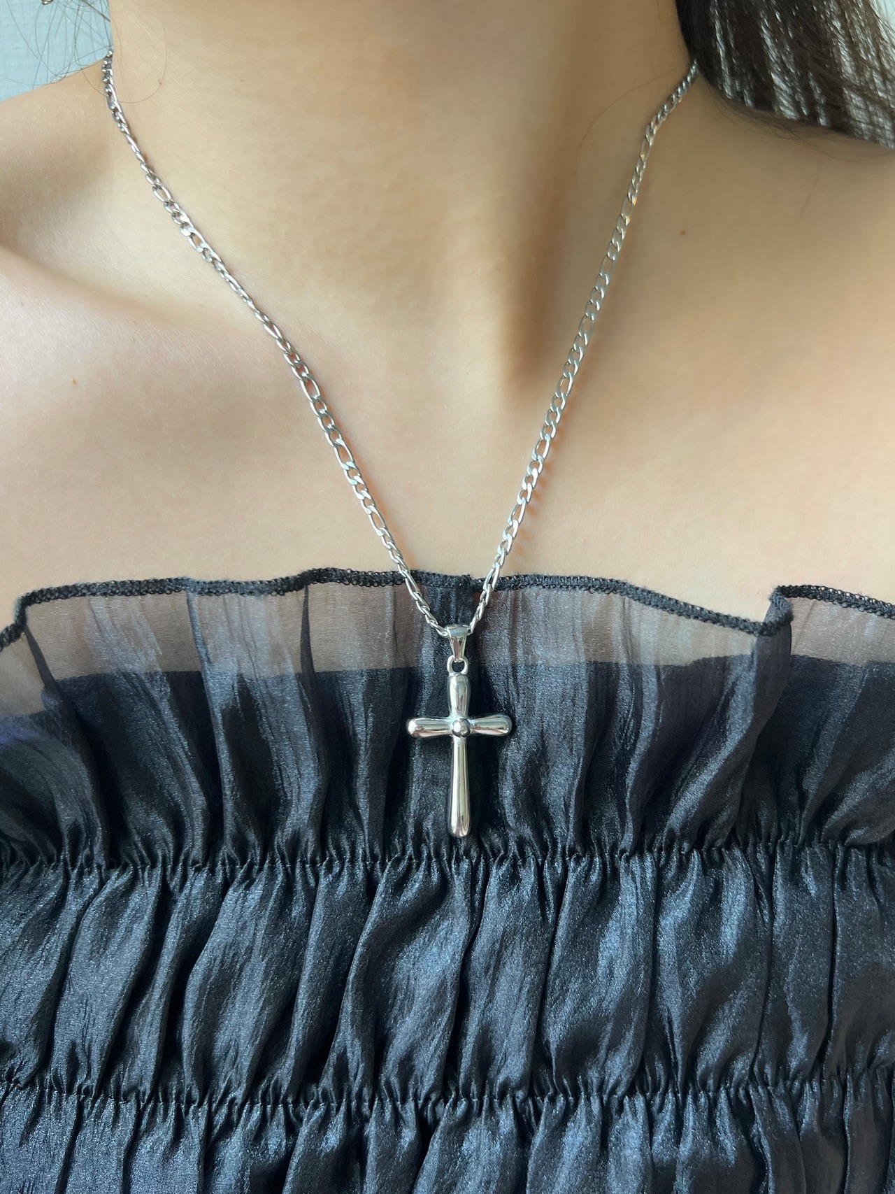 Big cross necklace
