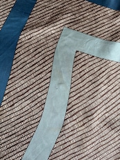 geometric frame silk scarf-5150-8