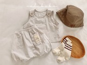 【取寄/韓国直送】26/SM エンストライプタンクトップ 夏服｜ベビー服｜韓国子供服