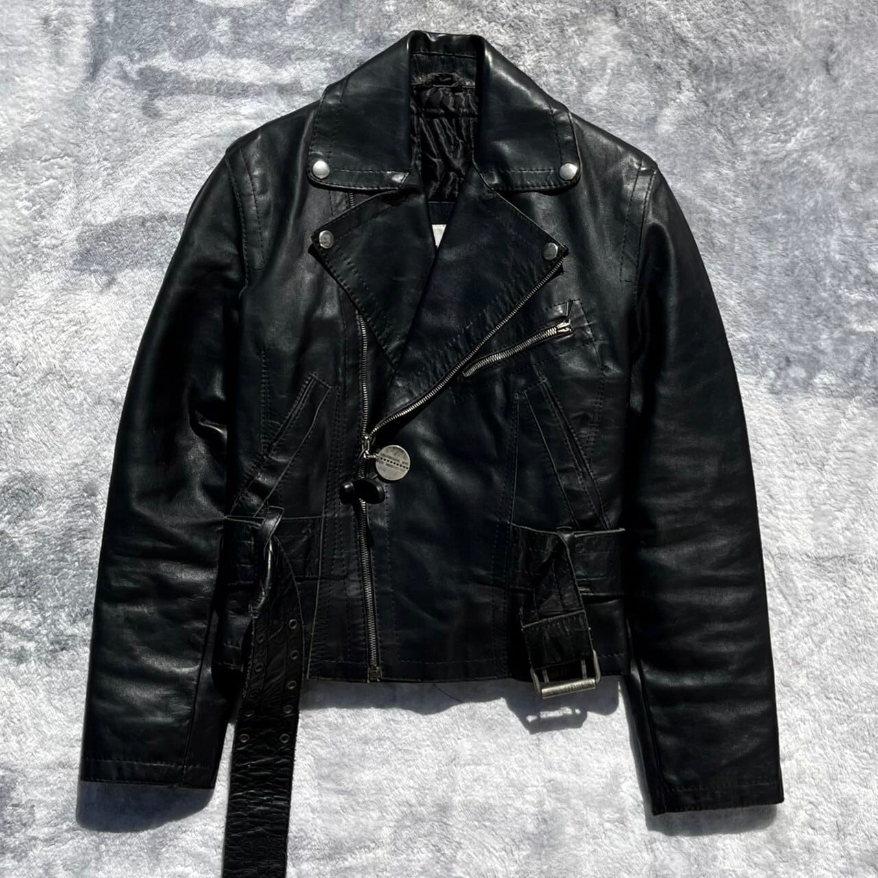 イタリア製 DIRK BIKKEMBERGS ライダース レザージャケット イタリア製 DIRK BIKKEMBERGS ライダース レザージャケット