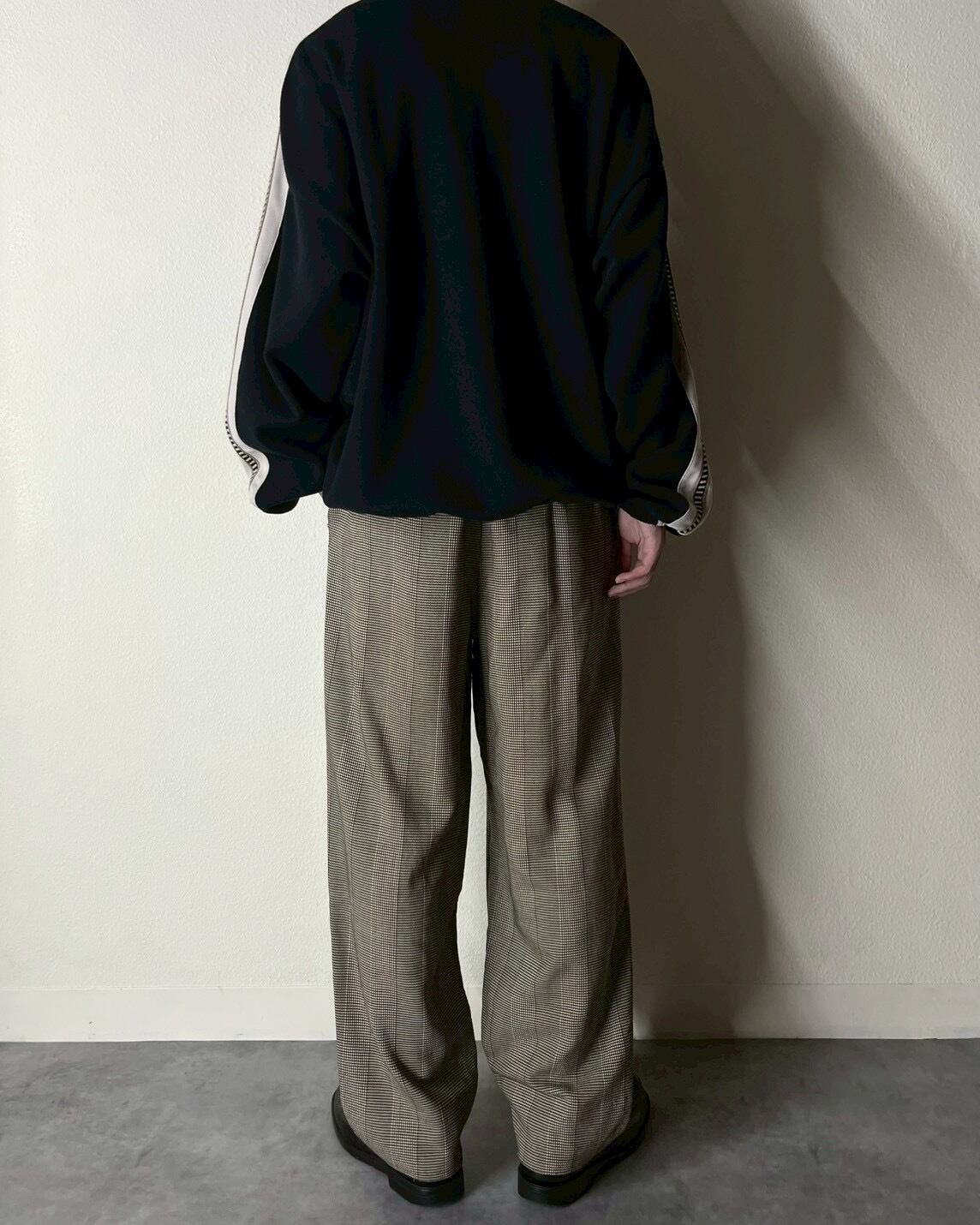 イタリア製80〜90s GIANNI VERSACE 3タック ワイドスラックス 80s GIANNI VERSACE 3tac Summer Wool Slacks | VOLAR
