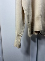 1940s- SAND Vintage Plain Lettered Sweater