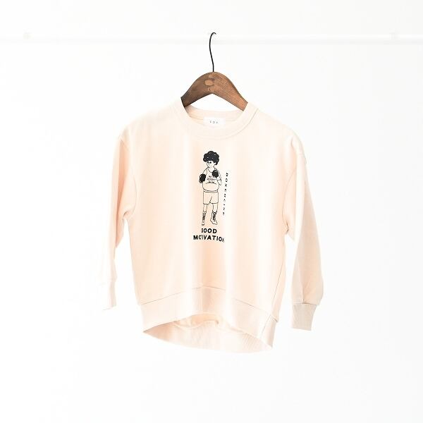 FOV(フォブ) / BOXERCIZE ビッグトレーナー / アイボリー / 90-140cm