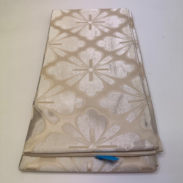 掛下帯 白帯 長尺帯 429cm 花嫁衣装 貸衣装 中古 リサイクル レンタル処分 結婚式 婚礼 着付け 舞台 きもの 着物 6690
