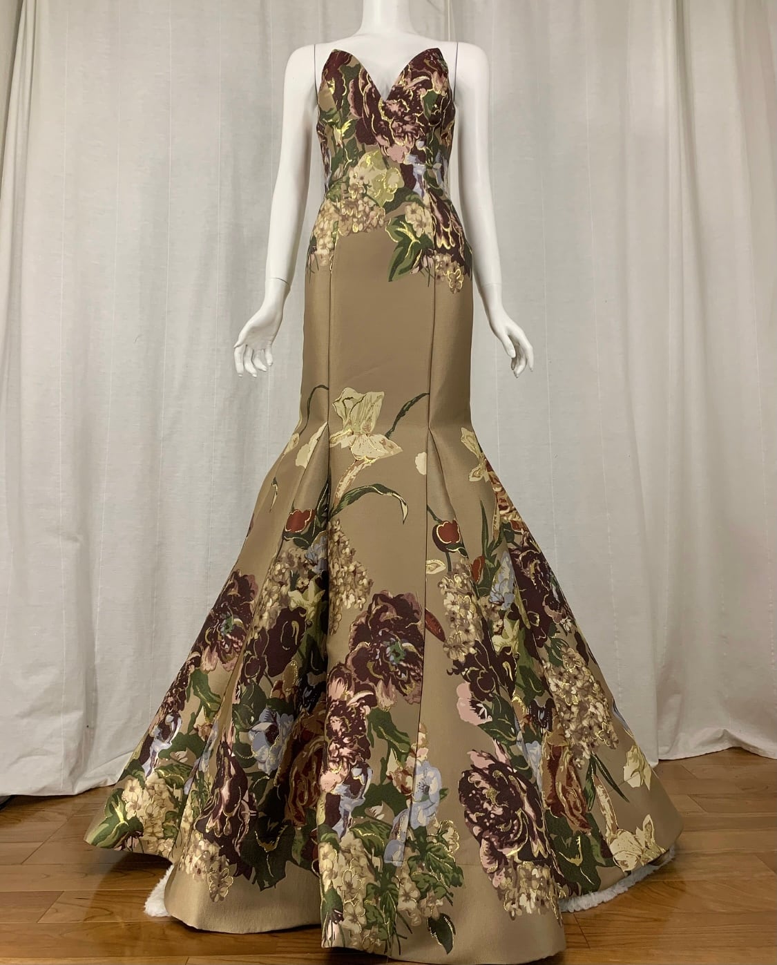 MULTI マーメイド 植物柄 織り素材【アメリカ輸入】 | DressMM