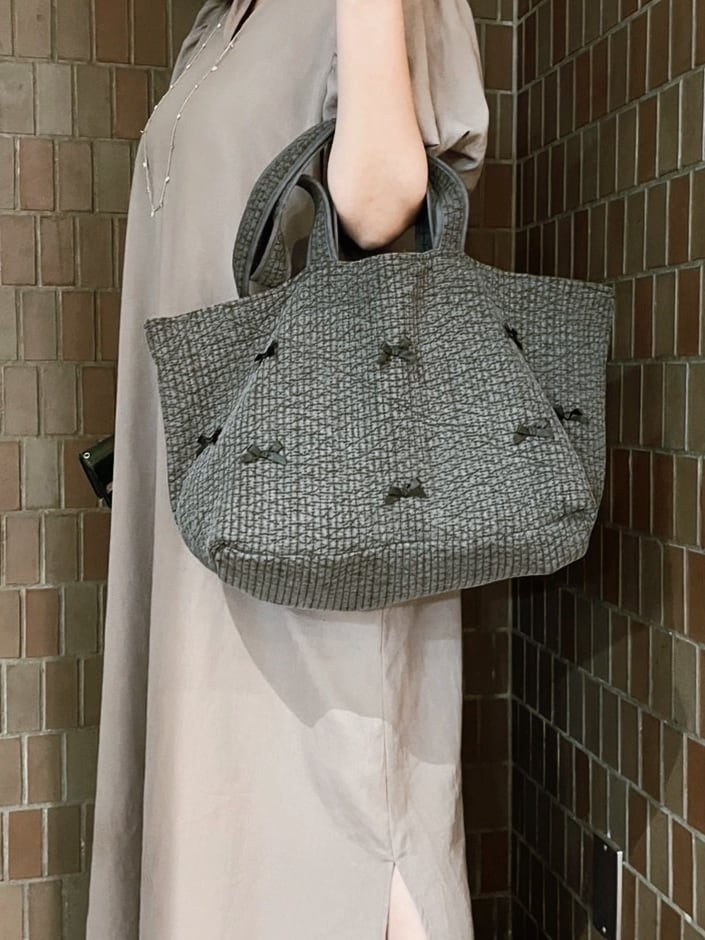 リボン付きヌビバッグ | プチプラコーデのミカタ kyasalon リボン付きヌビバッグ | プチプラコーデのミカタ kyasalon