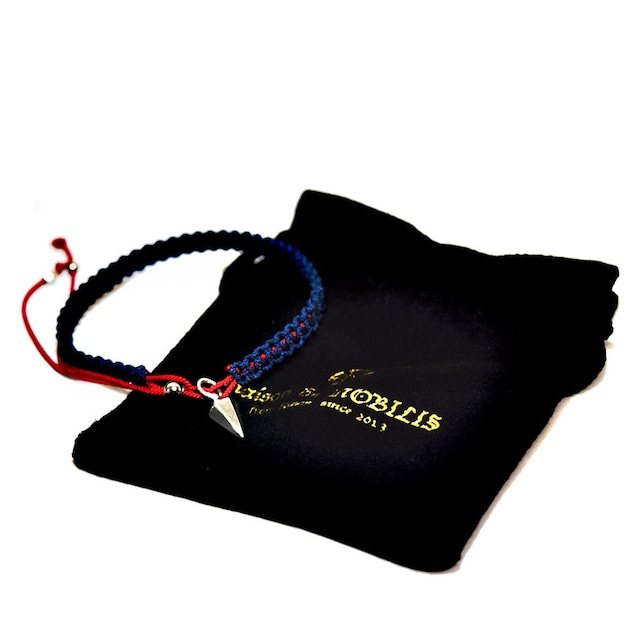 Crystal Bracelet Navy×Red【品番 16A2008】