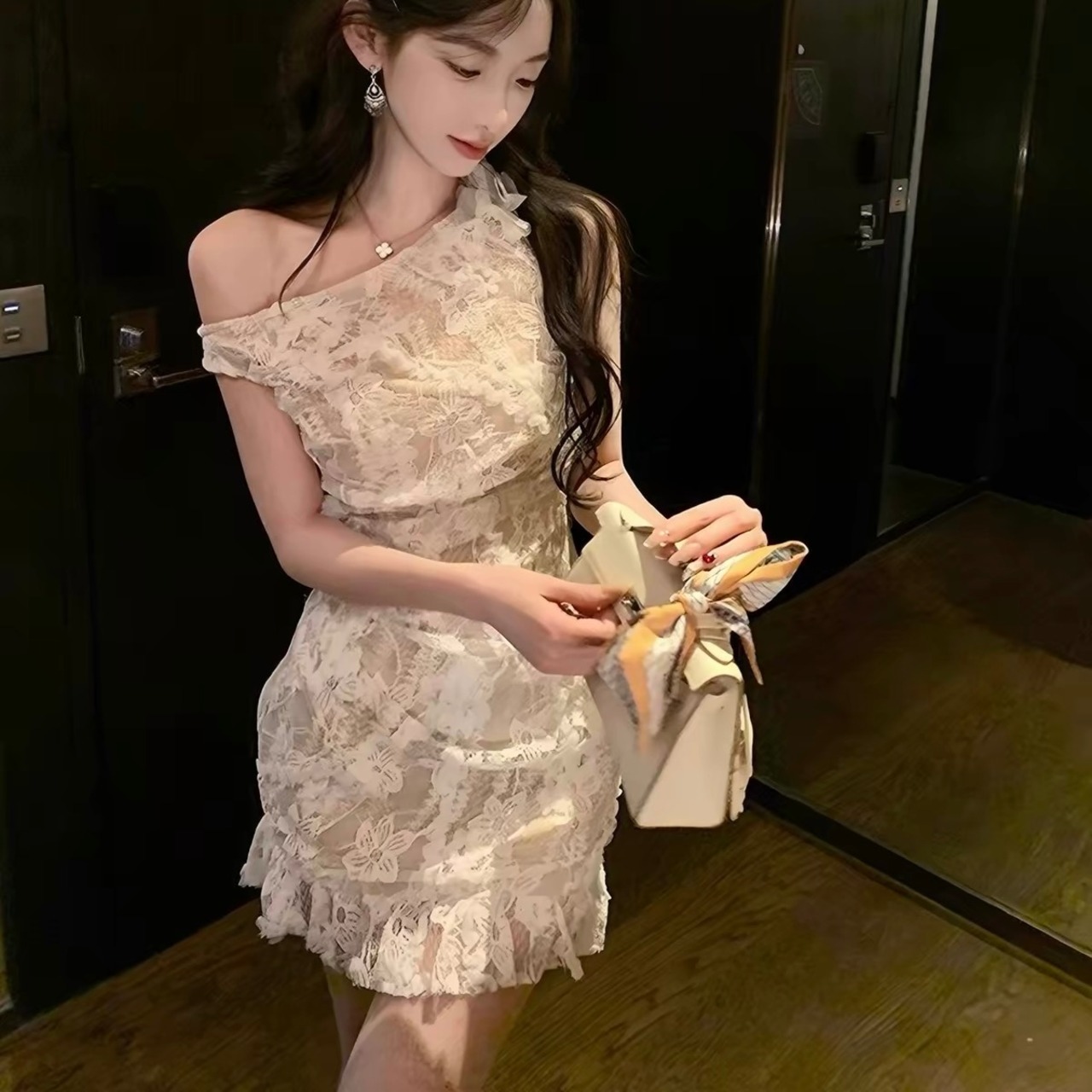 Little Birthday Waist-Defined Dress