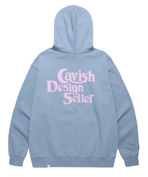 [CAVISH] SELLER LOGO HOODIE BLUE(CV2BFUM400A)
