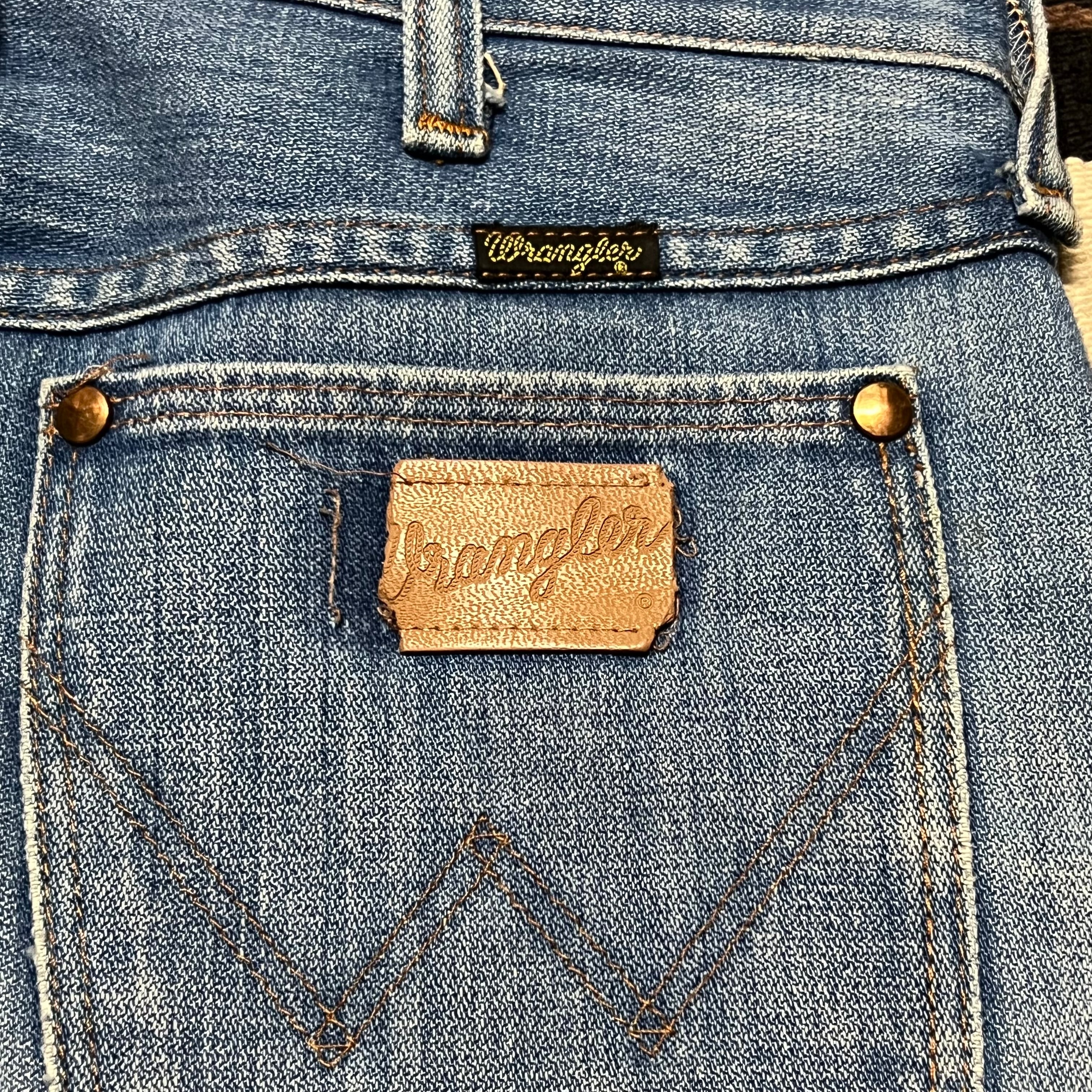 Wrangler ラングラー 910DEN デニム 70s 外巻タグ - メルカリ デット 