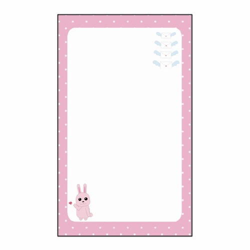 うさぎのラブレター(メモ)