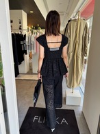BORDERS at BALCONY COTTON LACE PANTS