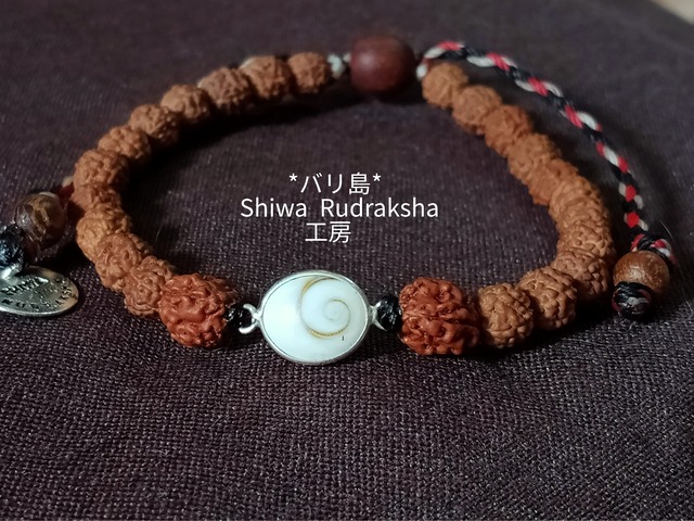 受注製作！！【シヴァアイ（shiva eye)】３面＆5面★紐ブレスレット(TURIDATU)