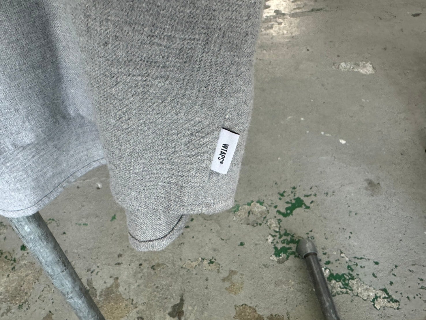 WTAPS LEAGUE LS SHRIT COTTON TWILL GREY 04 231TQDT-SHM07 WTAPS LEAGUE LS SHRIT COTTON TWILL GREY 04 231TQDT-SHM07