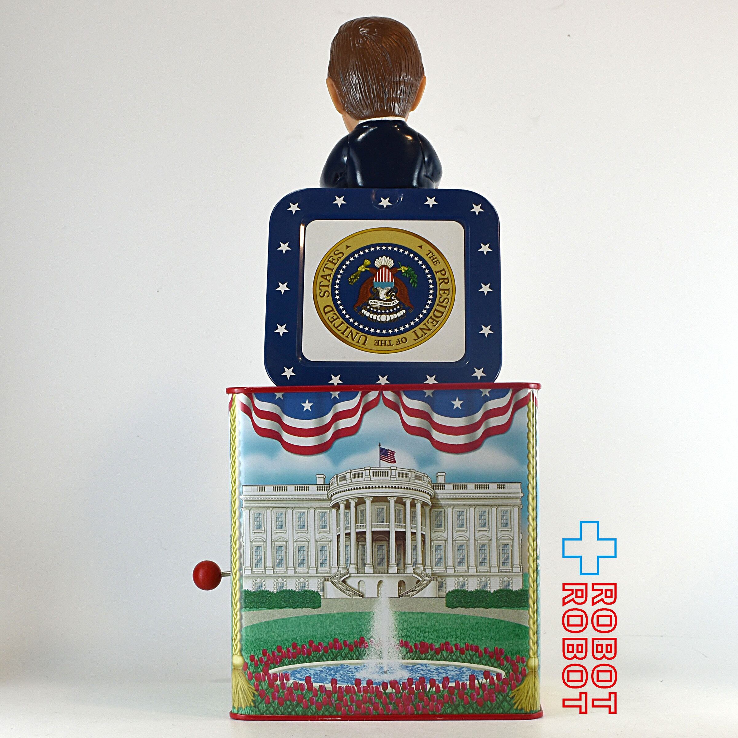 ジョージ・W・ブッシュ 元アメリカ大統領 大統領万歳 びっくり箱