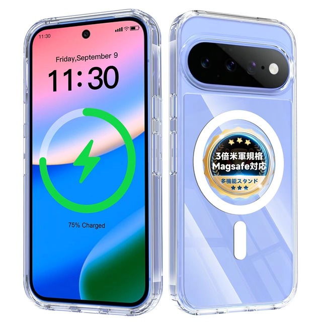 対応 Google Pixel 11 ケース 透明シェル 黄ばみ防止 ワイヤレス充電 seninhi 保護ケース SENLX-SJKPX11