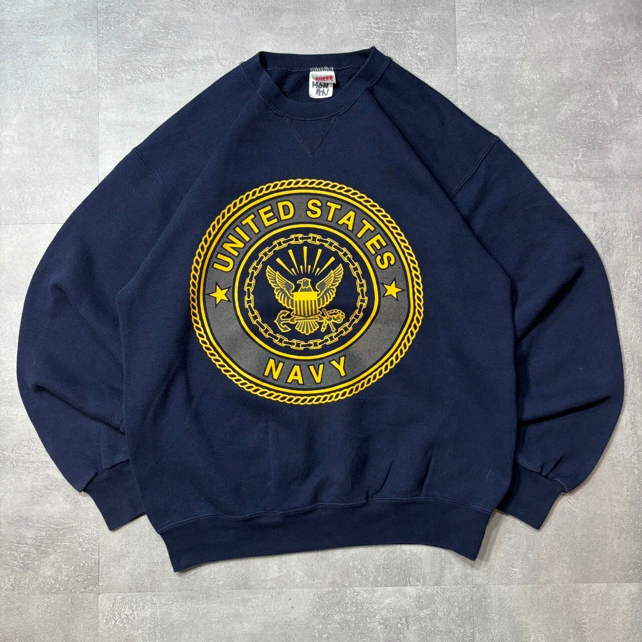 《M》SOFFE UNITED STATES NAVY アメリカ海軍 90年代 usa製 no.4102