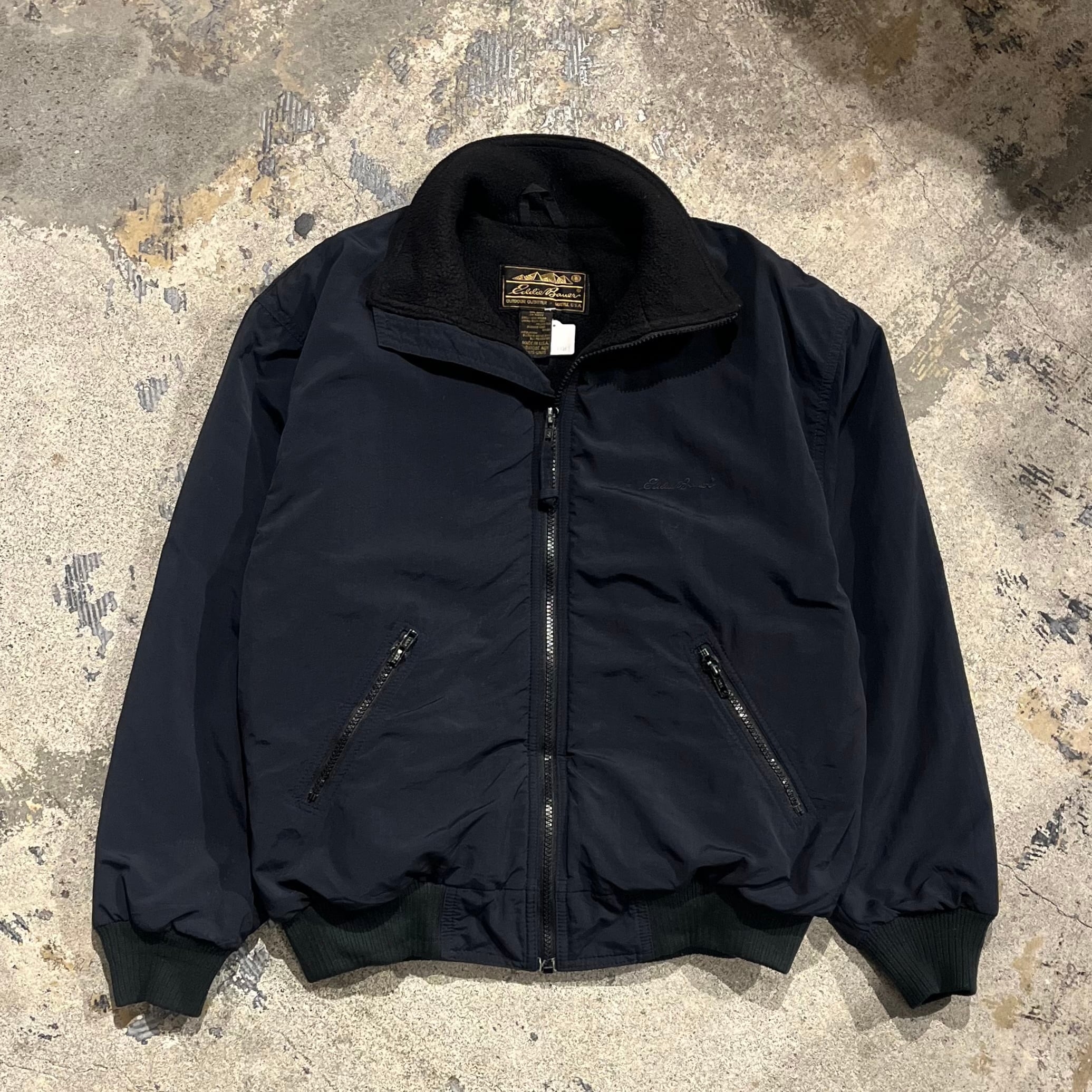 アメ製黒】80's~ Eddie Bauer WINDfoil Jacket 