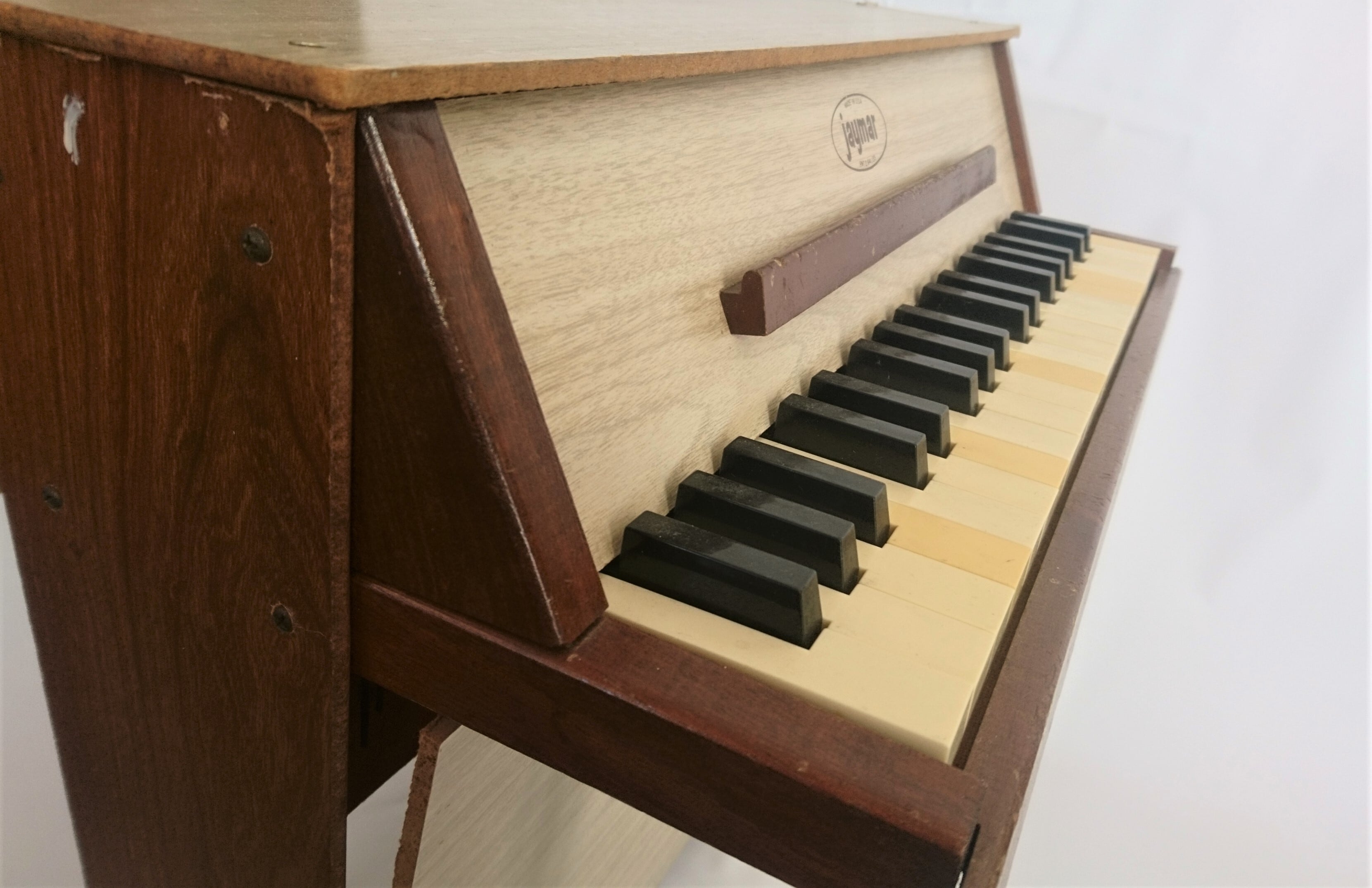 JAYMAR トイピアノ アンティーク Jaymar Wood Children's Toy Piano 25