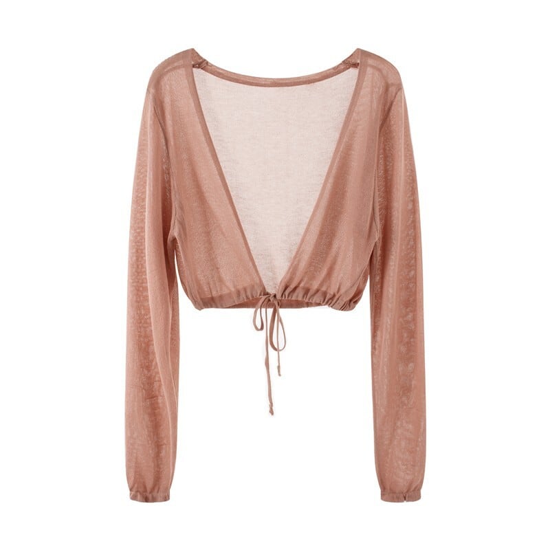 ショールショートスタイルカーディガン