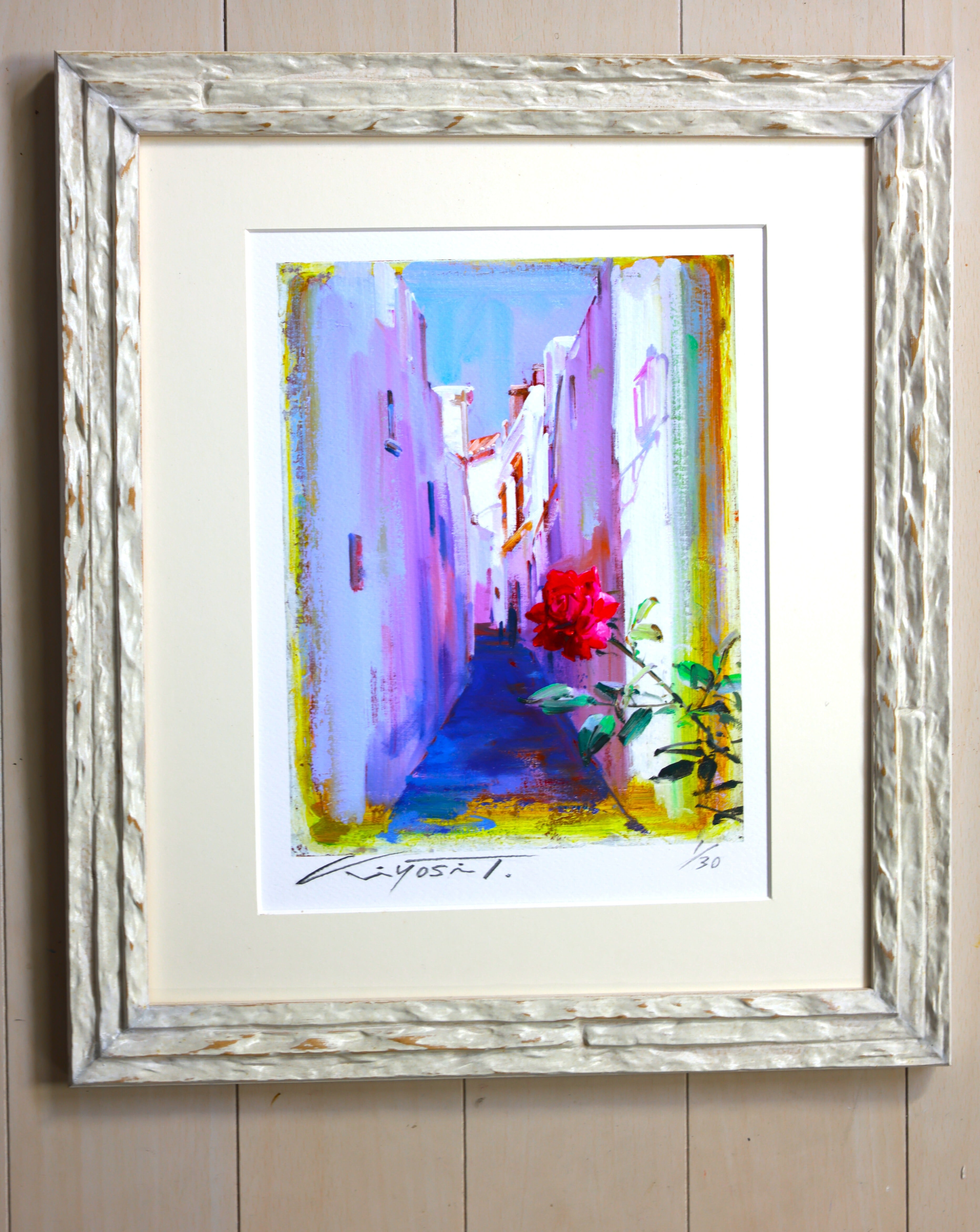 アンダルシアのバラ 「ジクレー版画」 -Andalusian Rose-「Giclee