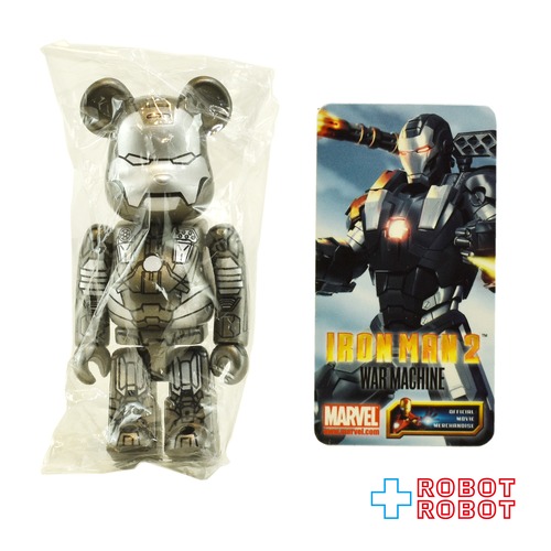 メディコム ベアブリック BE@RBRICK 100% [シリーズ 20] SF 裏 アイアンマン2 ウォーマシン 内袋未開封 カード付き 箱なし４号店商品