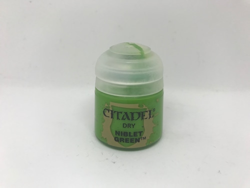 DRY:NIBLET GREEN　シタデルカラー　ドライ