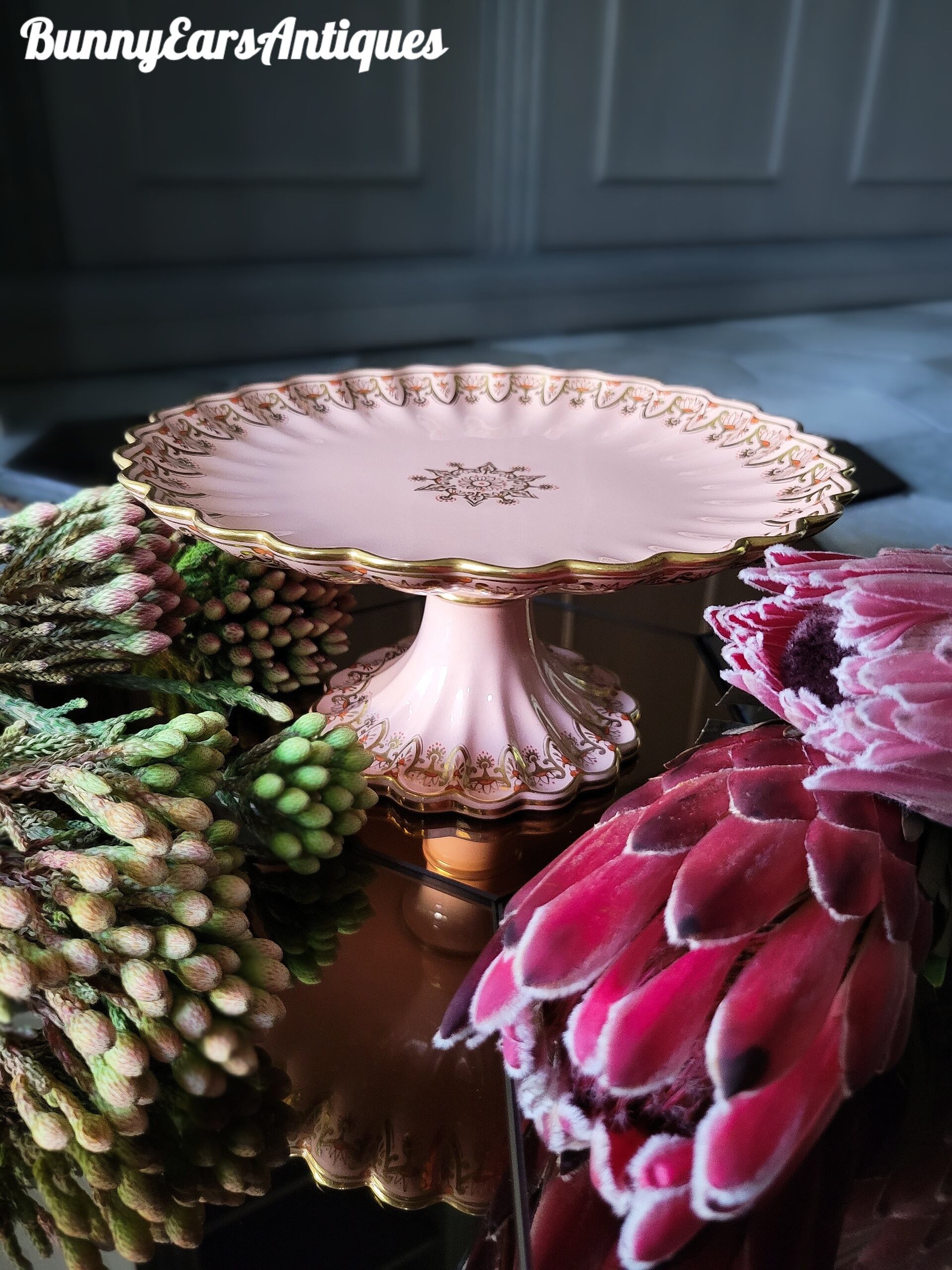 【コープランド】1800年代後期～1900年代初期　ケーキスタンド