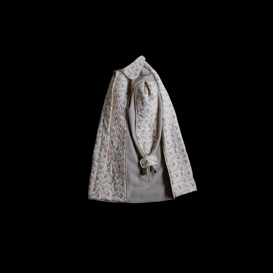 Re; project / Big Sleeves Middle Wool Combi Coat / 1970s / France